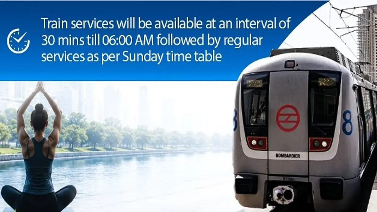 Delhi Metro Update: दिल्ली वालों के लिए बड़ी खबर, योग दिवस पर बदली दिल्ली मेट्रो की टाइमिंग, जानिए DMRC का शेड्यूल delhi-metro-timings-changed-for-yoga-day-2026-services-start-at-4-am-dmrc-has-released-the-schedule