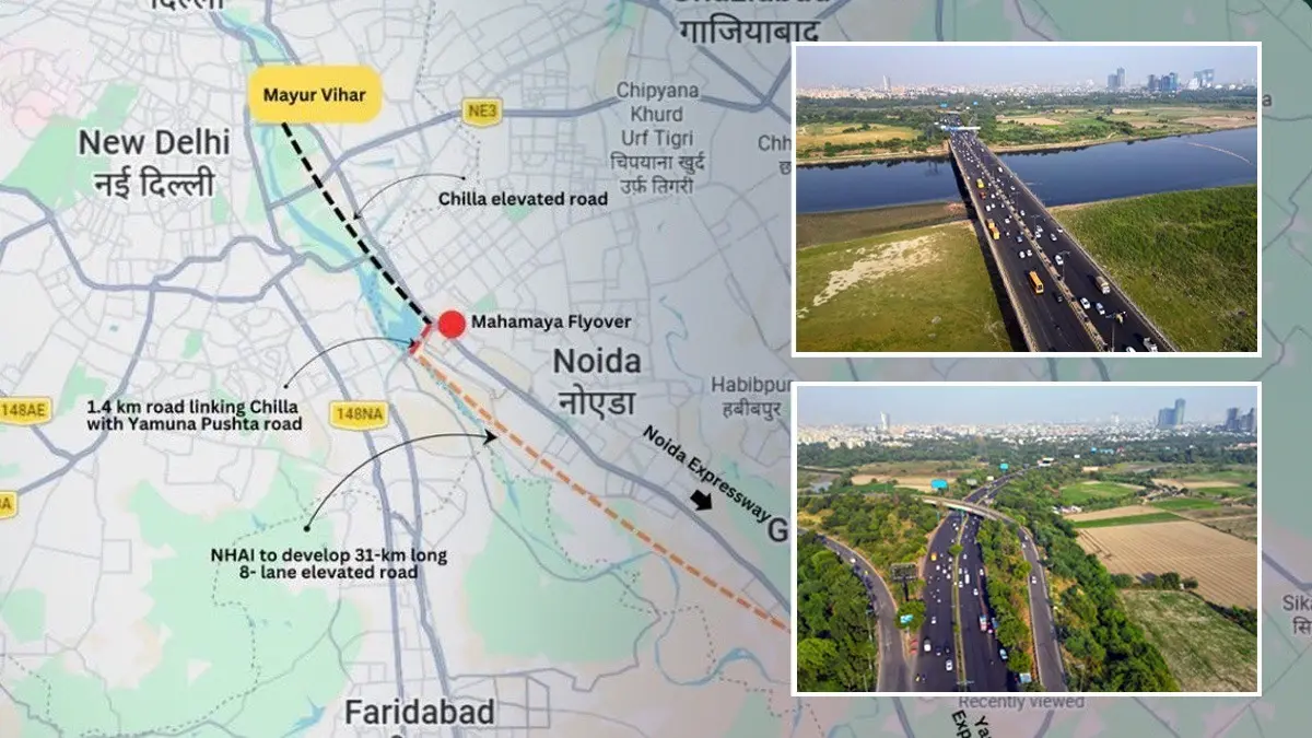 Delhi To Noida Airport In Minutes? NHAI To Build 31-KM Elevated Road To Boost Connectivity Delhi To Noida Airport In Minutes? NHAI To Build 31-KM Elevated Road To Boost Connectivity