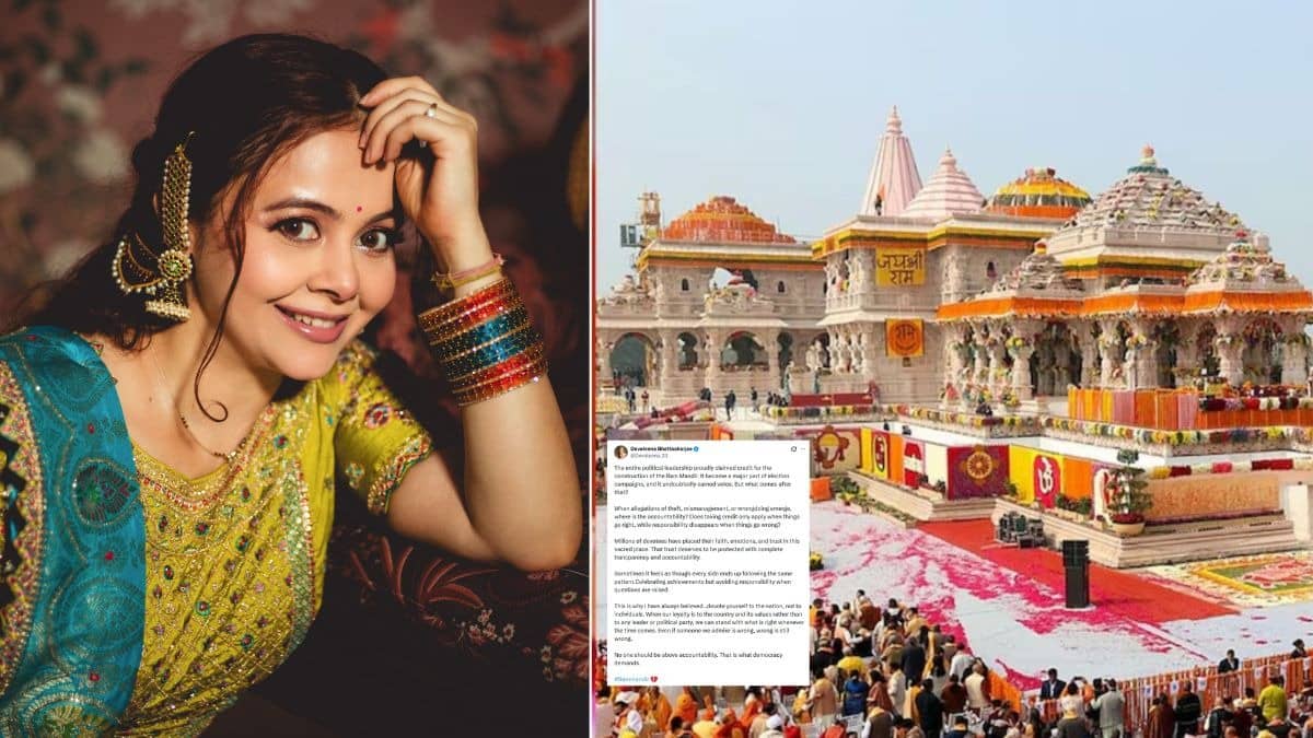 Devoleena Bhattacharjee on Ram Mandir: राम मंदिर चढ़ावा चोरी विवाद पर भड़कीं देवोलीना भट्टाचार्जी, जवाबदेही पर उठाए सवाल