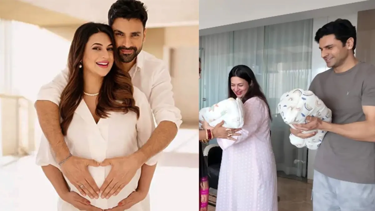 Divyanka Tripathi ने सीने से लगाकर लुटाया जुड़वा बेटों पर प्यार, पति विवेक दहिया के रखे अनोखे निकनेम की खूब हुई चर्चा Divyanka Tripathi