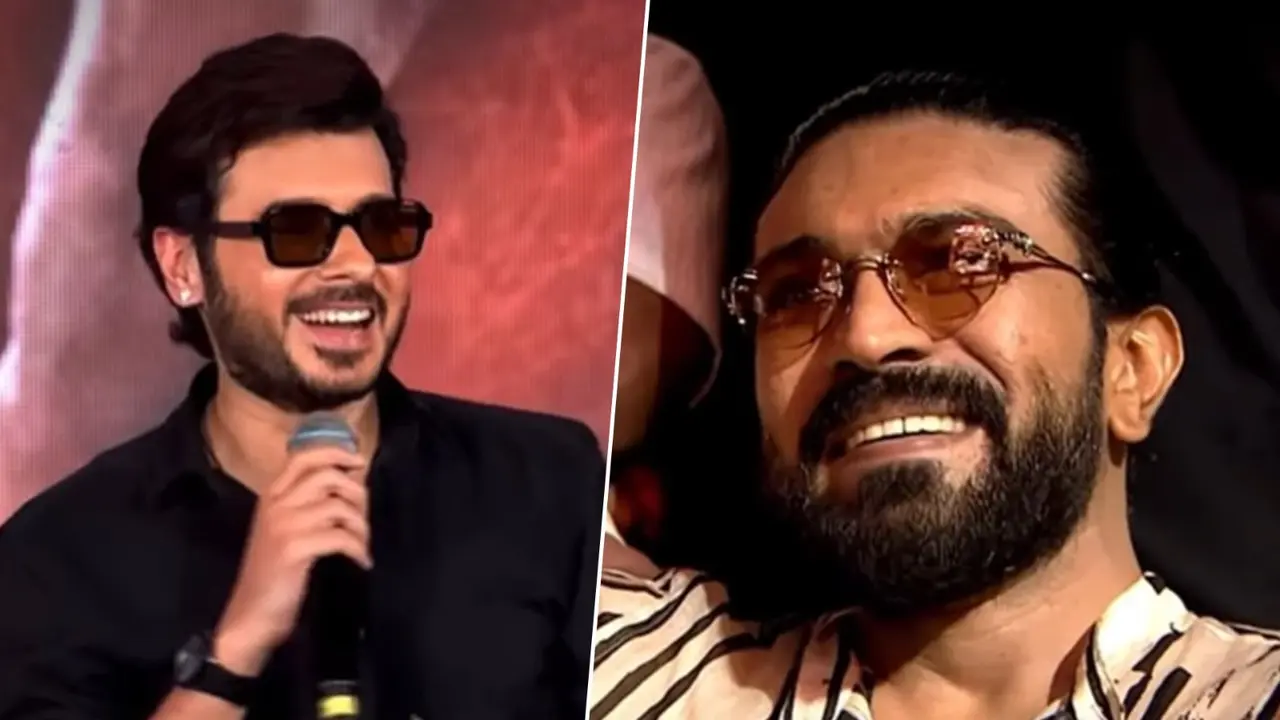 In Mirzapur Style, Divyenndu Mogs Ram Charan At Peddi Event, Netizens Say 'Jalwa Hai Munna Bhaiya Ka' Divyenndu and Ram Charan co-star in Peddi