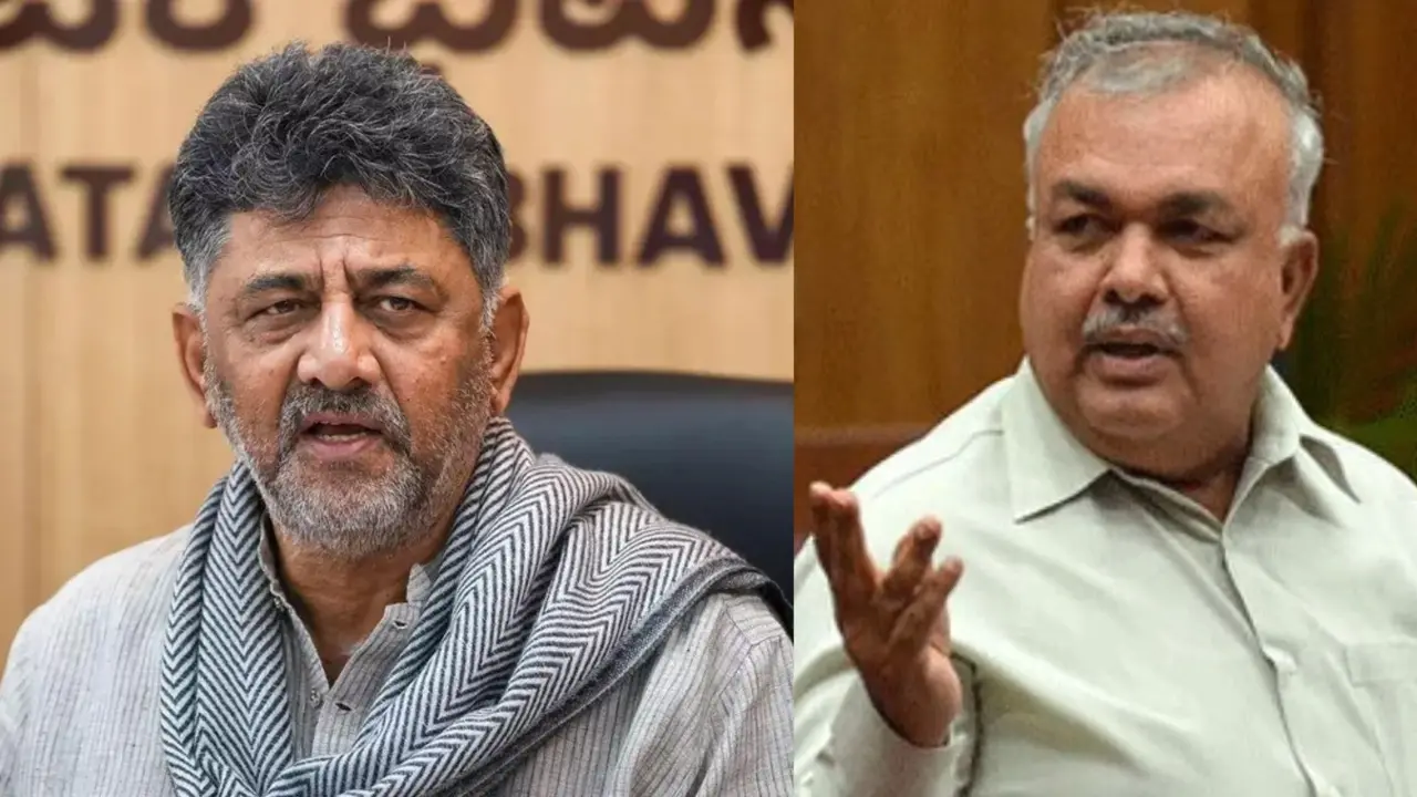 रामलिंगा रेड्डी के इस्तीफे से मची हलचल, अब डैमेज कंट्रोल में जुटे CM डीके शिवकुमार, कहा- चिंता की कोई बात नहीं, सब ठीक... DK Shivakumar on Ramalinga Reddy Resignation