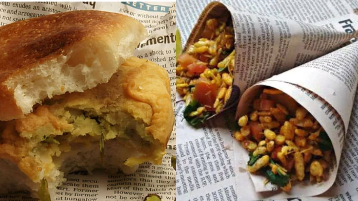 Eating Food in Newspapers? FSSAI Issues Warning After Mumbai Vada Pav Vendor Incident
