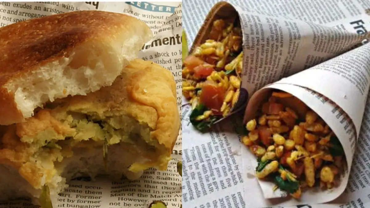 Eating Food in Newspapers? FSSAI Warns of Serious Health Risks, Orders Vendors to Stop After Mumbai Vada Pav Incident Eating Food in Newspapers? FSSAI Issues Warning After Mumbai Vada Pav Vendor Incident