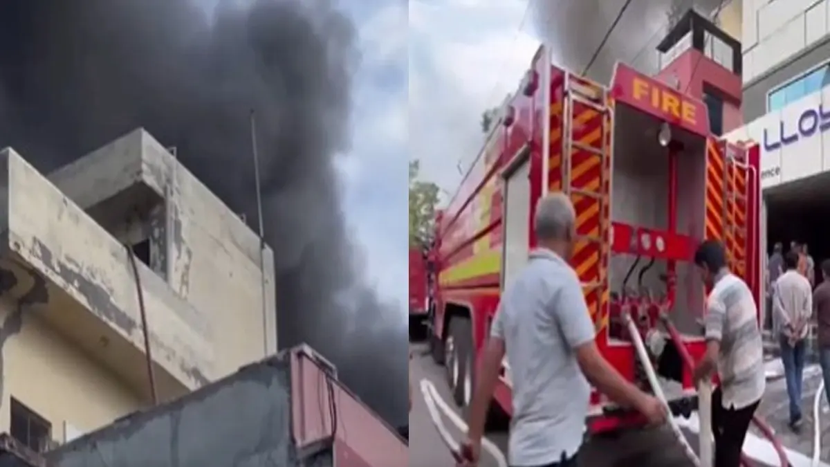 Fire Breaks Out at Warehouse in Noida’s Sector-9 Fire Breaks Out at Warehouse in Noida’s Sector-9