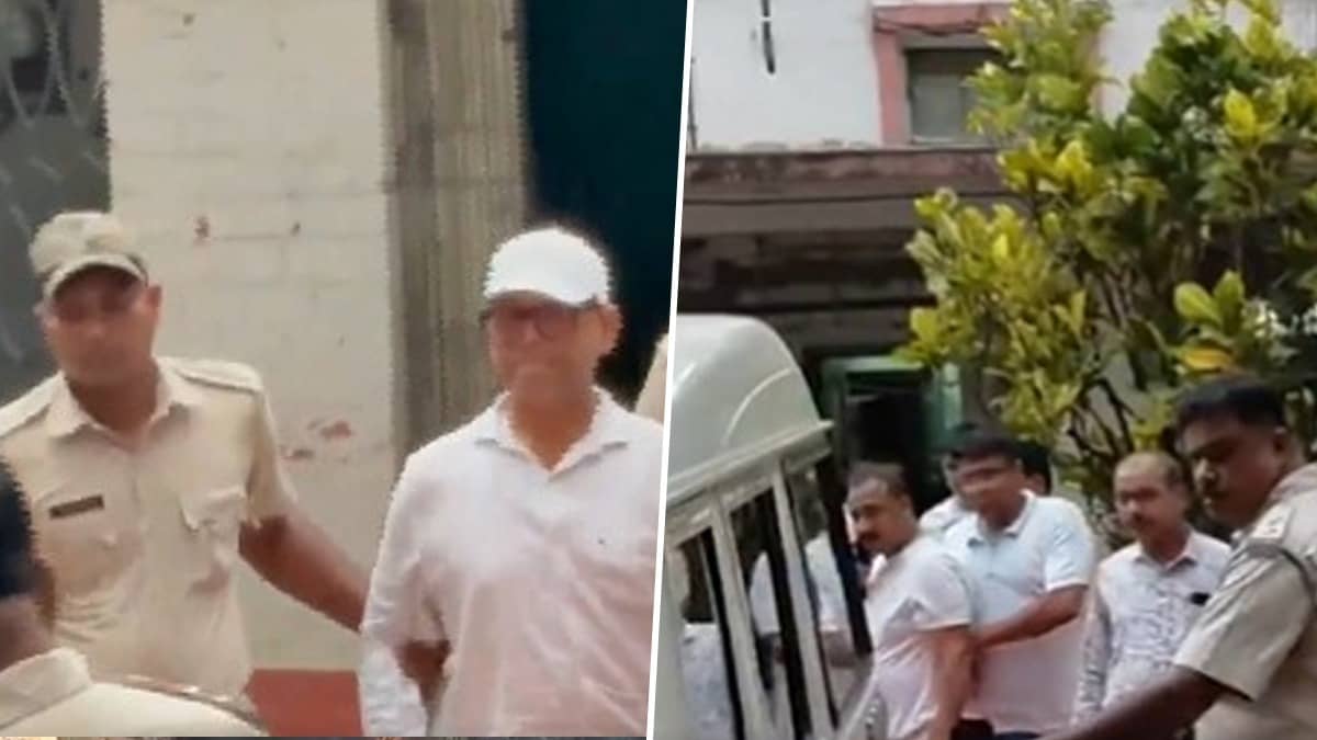 Former TMC MLA Sujoy Hazra Attacked with Eggs While Being Taken After Arrest for Extortion and Forgery