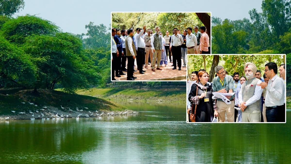 From Dying Water Body to Vibrant Green Oasis: LG Taranjit Sandhu Launches Urgent Revival of East Delhi’s Sanjay Lake