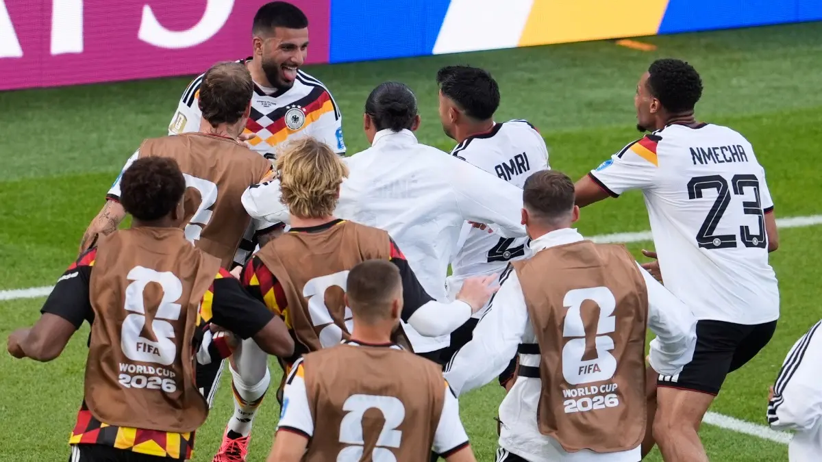 Ecuador vs Germany Live Streaming: When And Where To Watch FIFA World Cup 2026 In India? Germany's Deniz Undav celebrates his goal