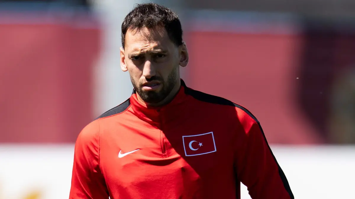 Turkey Captain Hakan Calhanoglu Flexes Confidence, Says His 'More Talented' Team Will 'Dominate' Australia In FIFA World Cup Hakan Calhanoglu at Turkey practice session