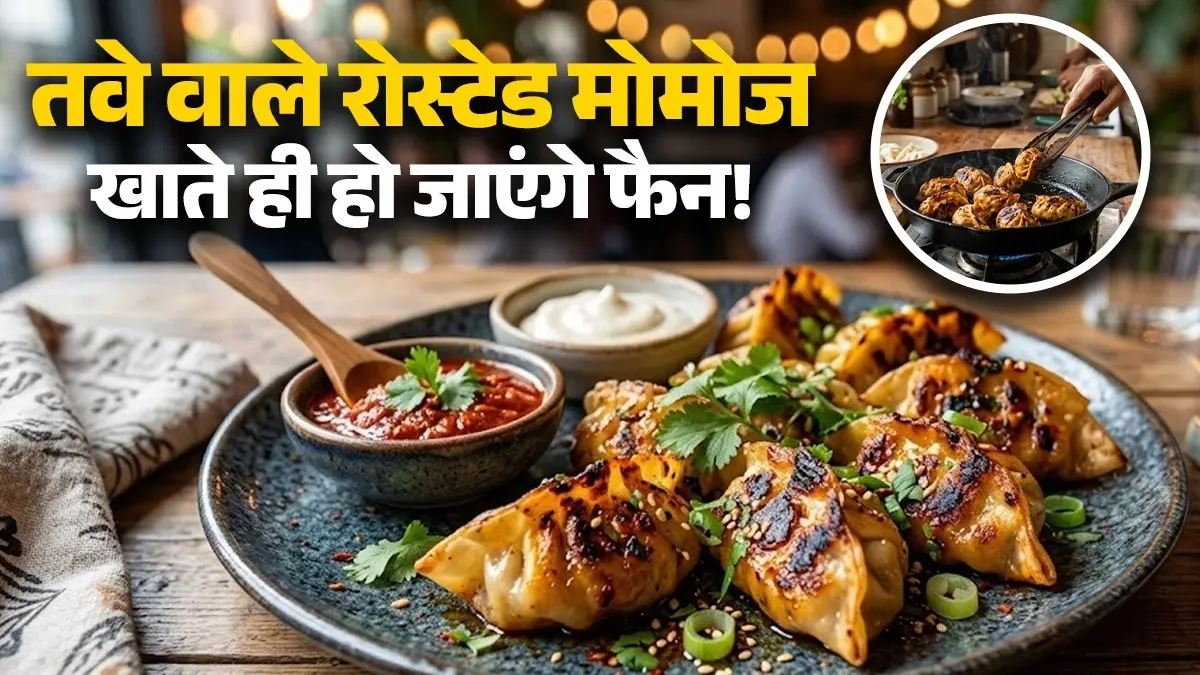 Roasted Momos Recipe: स्टीम करके नहीं, घर में ऐसे बनाएं तवे वाले रोस्टेड मोमोज, खाते ही कहेंगे वाह how to make roasted momos at home vegetable paneer homemade momos recipe tasty snack