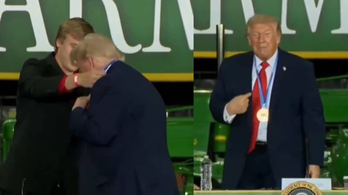 ‘I Like Gold’: Trump Refuses to Return Olympian Jordan Stolz's Medal, Says Athlete's Leg Is 'Like a Rock'