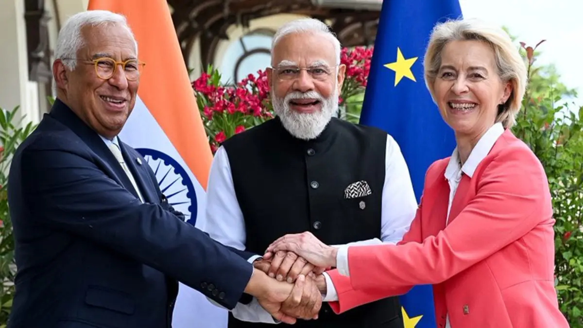 India-EU to Sign 'Mother of All Trade Deals' by Year-End, After G7 Meet Between PM Modi and European Leaders India-EU to Sign 'Mother of All Trade Deals' by Year-End, After G7 Meet Between PM Modi and European Leaders