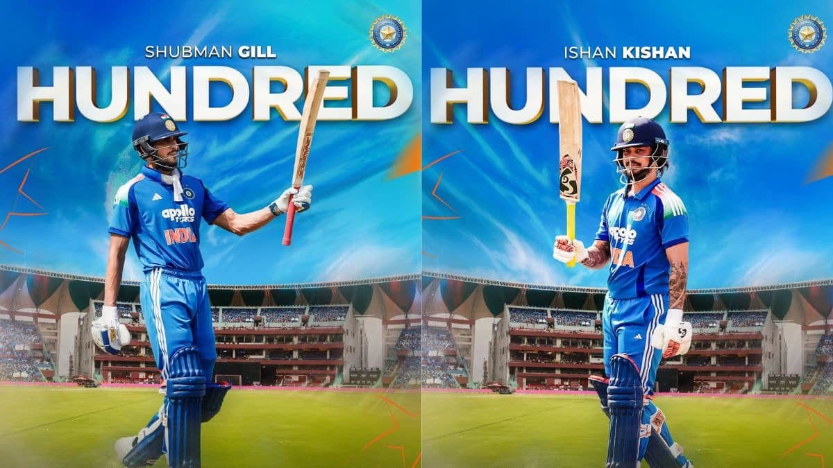 India vs Afghanistan Shubman Gill Ishan Kishan Lucknow  2nd ODI