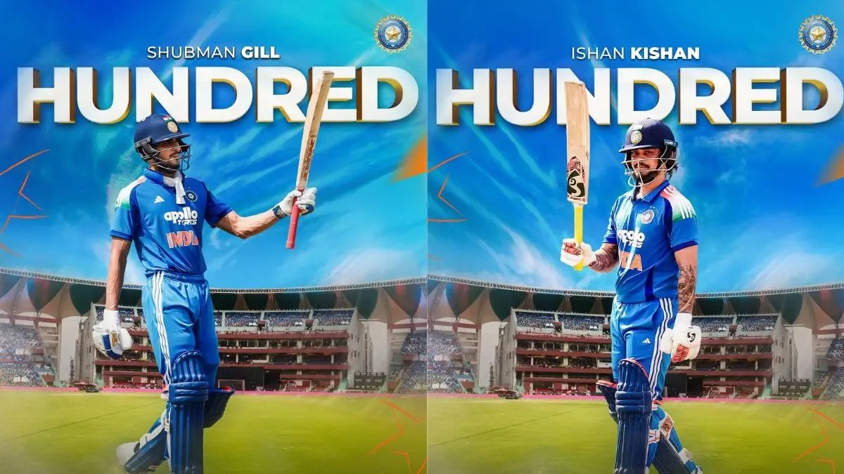 IND vs AFG: 6-6-6-6... ईशान किशन ने की छक्कों की बरसात, शुभमन का बल्ला भी गरजा, दोनों ने ठोका शतक; अफगानिस्तान के बॉलर की जोरदार कुटाई India vs Afghanistan Shubman Gill Ishan Kishan Lucknow 2nd ODI