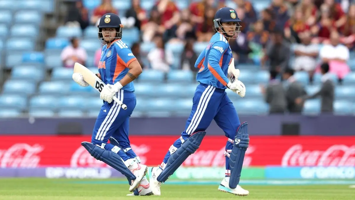 Women's T20 WC 2026: स्मृति मंधाना-शेफाली वर्मा का तूफान, टीम इंडिया ने नीदरलैंड्स को दिया 210 रन का टारगेट India Women vs Netherlands Women ICC Womens T20 World Cup 2026 Smriti Mandhana Shafali Verma