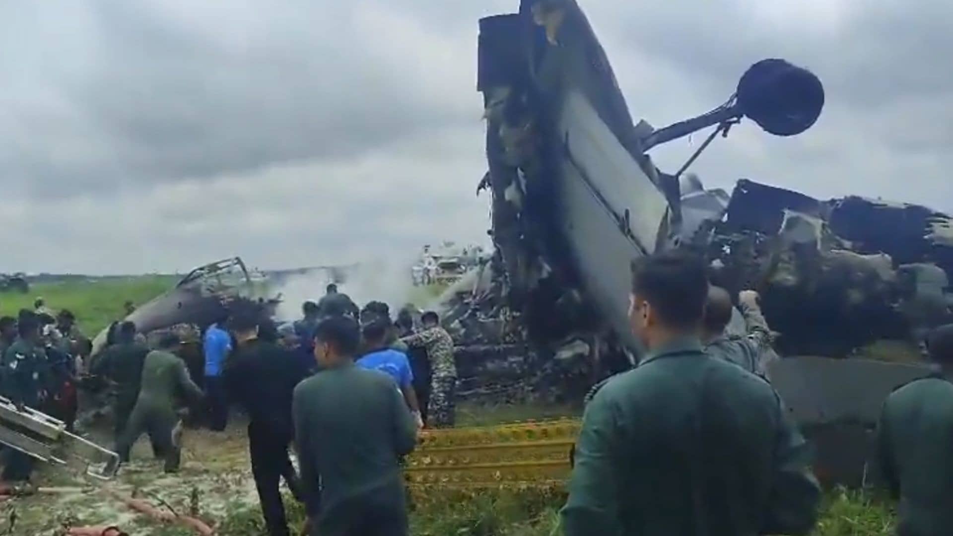 Indian Air Force's AN-32 Plane Crashes At Roureah Airport In Assam's Jorhat, Pilot Feared Dead
