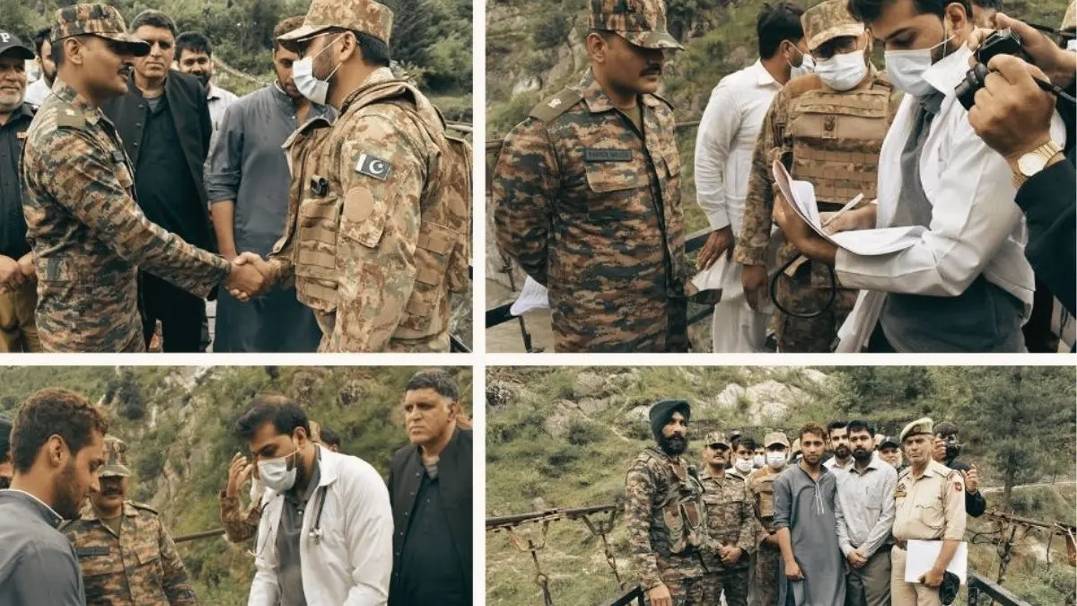 Indian Authorities Repatriate Pakistani National Via Aman Setu After Inadvertent LoC Crossing in Kupwara Indian Authorities Repatriate Pakistani National Via Aman Setu After Inadvertent LoC Crossing in Kupwara