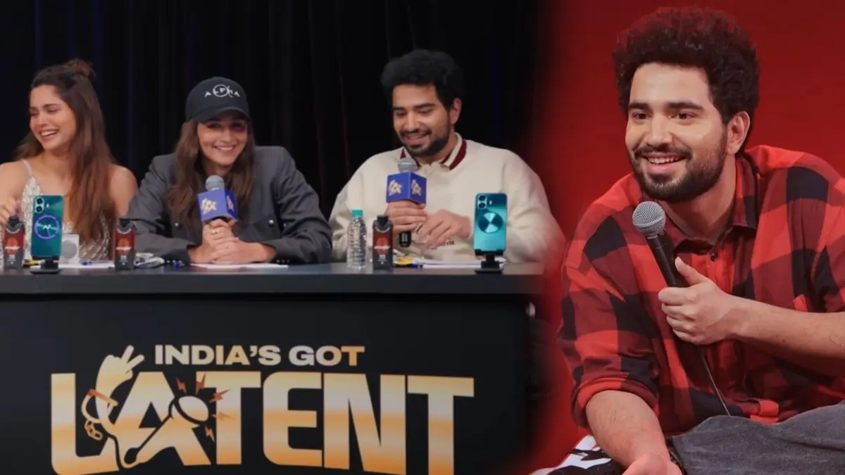 India's Got Latent Season 2: Samay Raina ने Alia Bhatt को किया सरेआम रोस्ट, कान्स को लेकर कसा तंज, एक्ट्रेस बोलीं- ‘शो में आकर…’ indias-got-latent-season-2-samay-raina-roasts-alia-bhatt-jigra-cannes-appearance also sharvari wagh as panelists