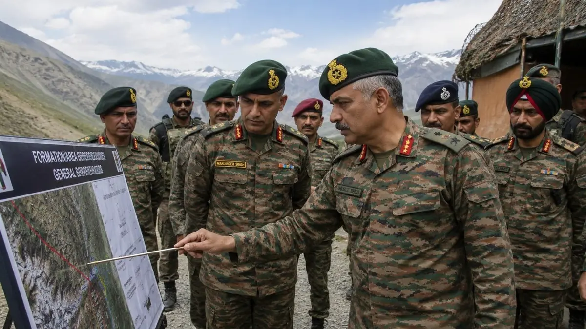 India’s Northern Defence Grid Under Parallel Review As Simultaneous High‑Level Visits Reinforce LoC And LAC Preparedness India’s Northern Defence Grid Under Parallel Review As Simultaneous High‑Level Visits Reinforce LoC And LAC Preparedness
