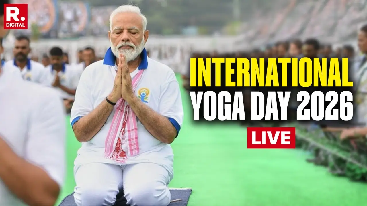 International Yoga Day 2026 LIVE: PM Modi Leads National Observance for 12th International Day of Yoga in Kolkata International Yoga Day 2026 LIVE: PM Modi Leads National Observance for 12th International Day of Yoga in Kolkata