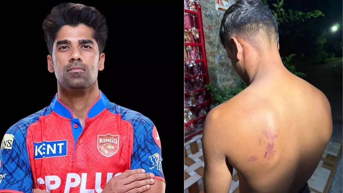 कुक को पीटने के आरोप पर पंजाब किंग्स के स्टार क्रिकेटर शशांक सिंह ने तोड़ी चुप्पी, कहा- वो चोरी के इरादे से आया था, उसने मोबाइल से निजी फोटो... IPL star Shashank Singh, retired IPS father booked for allegedly assaulting family cook