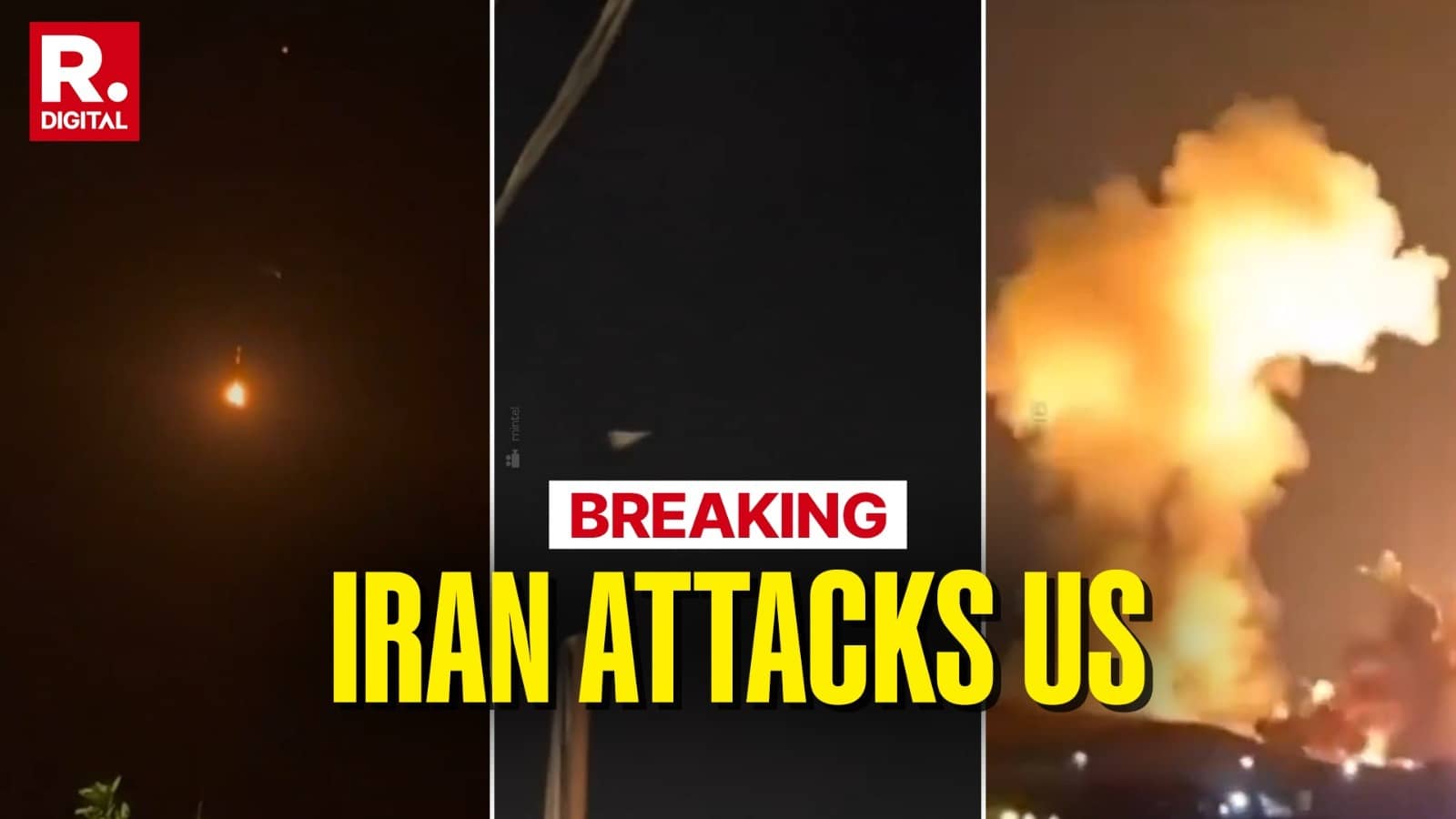 Iran Retaliates With Missile Strikes On US Bases In Jordan, Bahrain, Kuwait After Trump's Hormuz Offensive