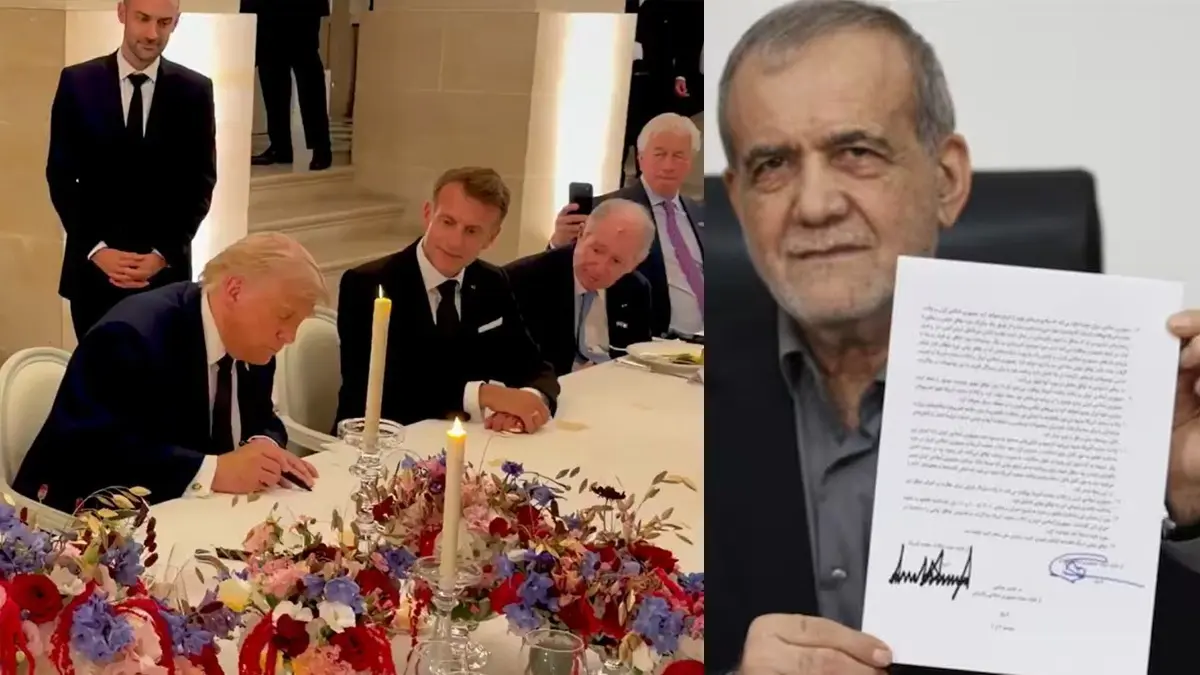 Iran-US Peace Deal: अमेरिका-ईरान के बीच युद्ध हुआ खत्म, MoU पर दोनों देशों ने किया साइन, ट्रंप ने खुशी जाहिर करते हुए कहा- 'It's signed' Iran-US Peace Deal