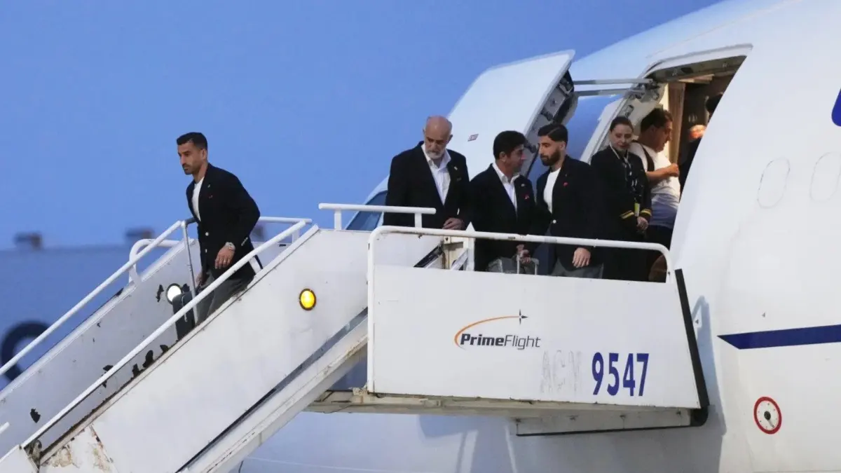 Iran’s Football Team Arrives In Mexico For Training Ahead Of FIFA World Cup 2026 Iranian football players land in Mexico