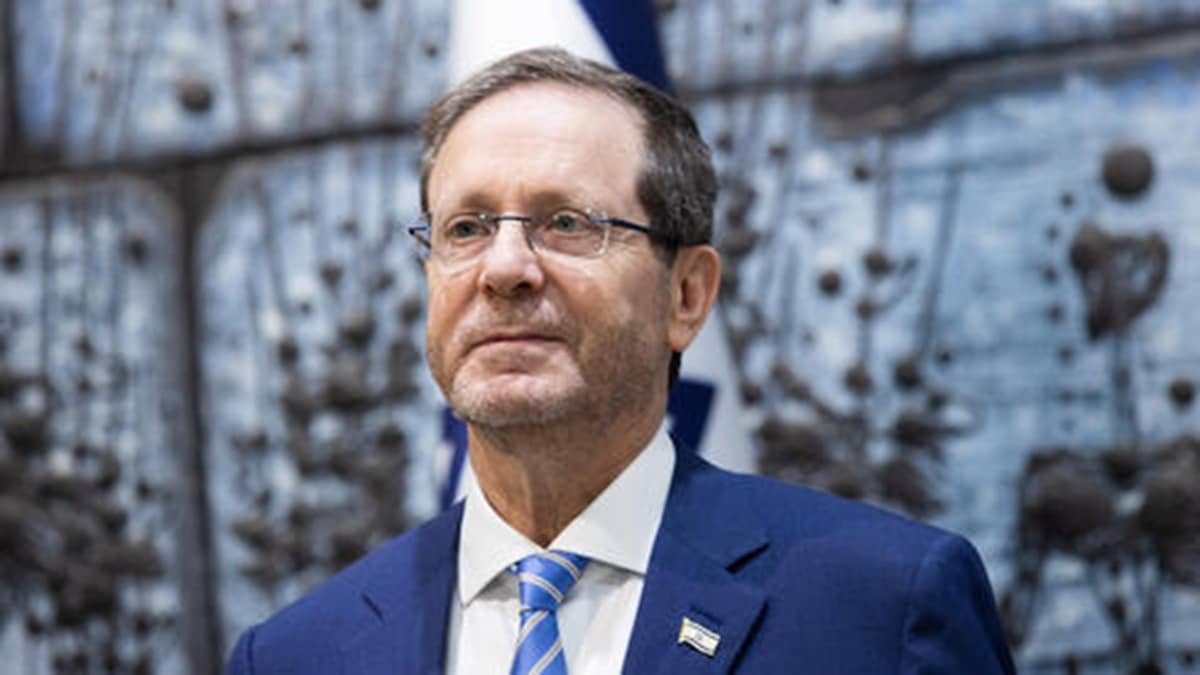 Israeli President Isaac Herzog’s Helicopter Makes Emergency Landing At Palmachim Airbase, No Injuries Reported