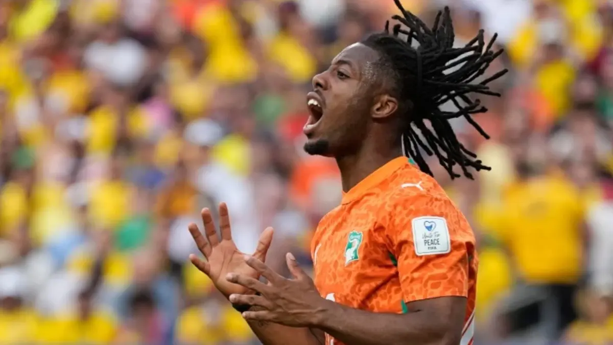 Ivory Coast Striker Elye Wahi Barred From FIFA World Cup 2026 Match In Canada Amid Match-Fixing Probe Ivory Coast's Elye Wahi after missing a chance to score against Ecuador in the FIFA World Cup 2026