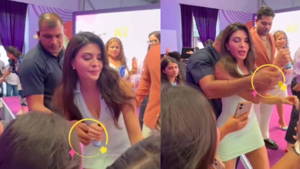 jacqueline-fernandez-bodyguard-holds-her-wrist-stops-actress-from-clicking-pictures-video-viral