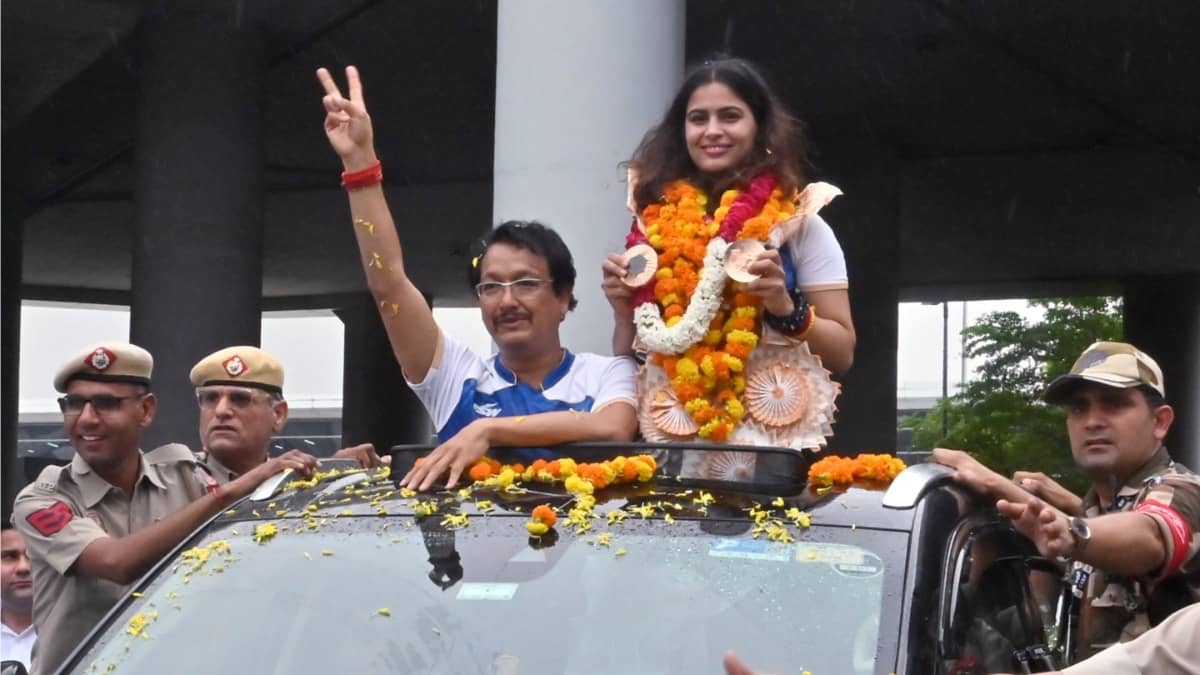 Jaspal Rana and Manu Bhaker