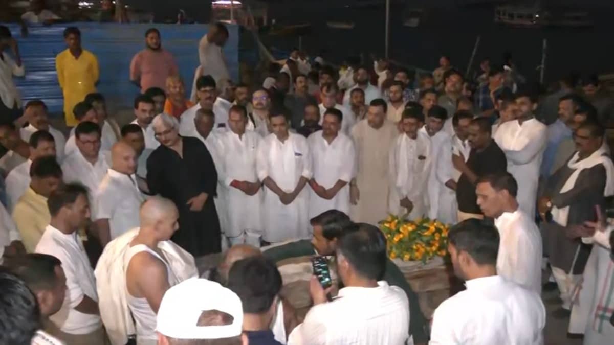 Jaspal Rana's last rites performed at Manikarnika Ghat in Varanasi