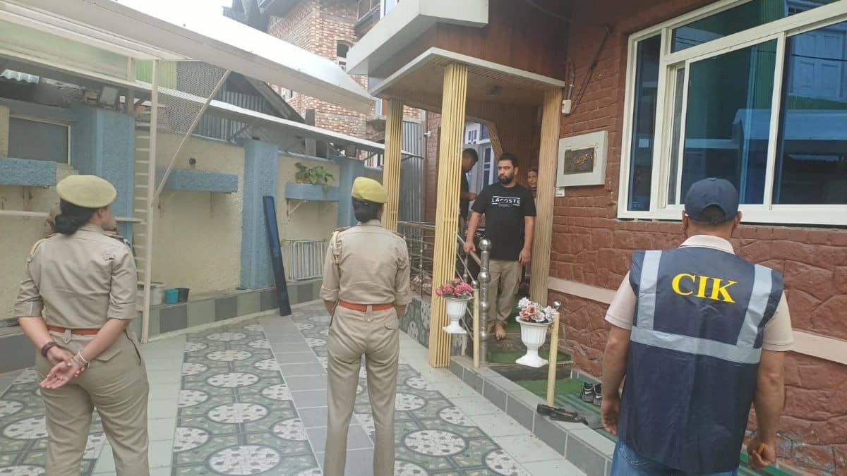 J&K Police Launches Massive Crackdown On Pakistan-Linked Terror Network