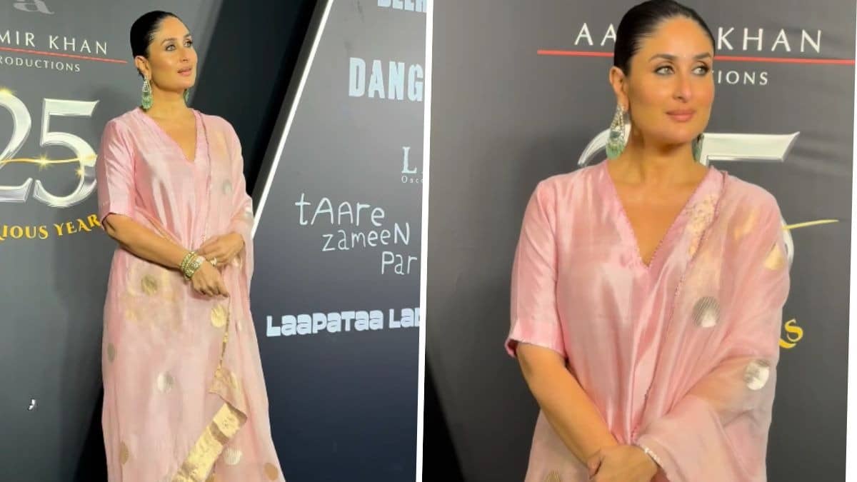 Kareena Kapoor at Aamir Khan Production event