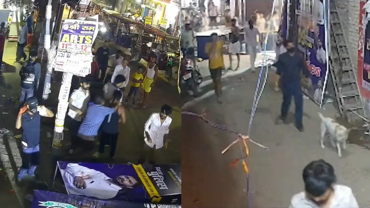 CCTV Reveals Violent Attack On Khan Sir's Institute: Stone Pelting, Vandalism Caught On Camera, Manhunt To Nab Accused Launched CCTV Reveals Violent Attack On Khan Sir's Institute: Stone Pelting, Vandalism Caught On Camera, manhunt To Nab Accused Launched