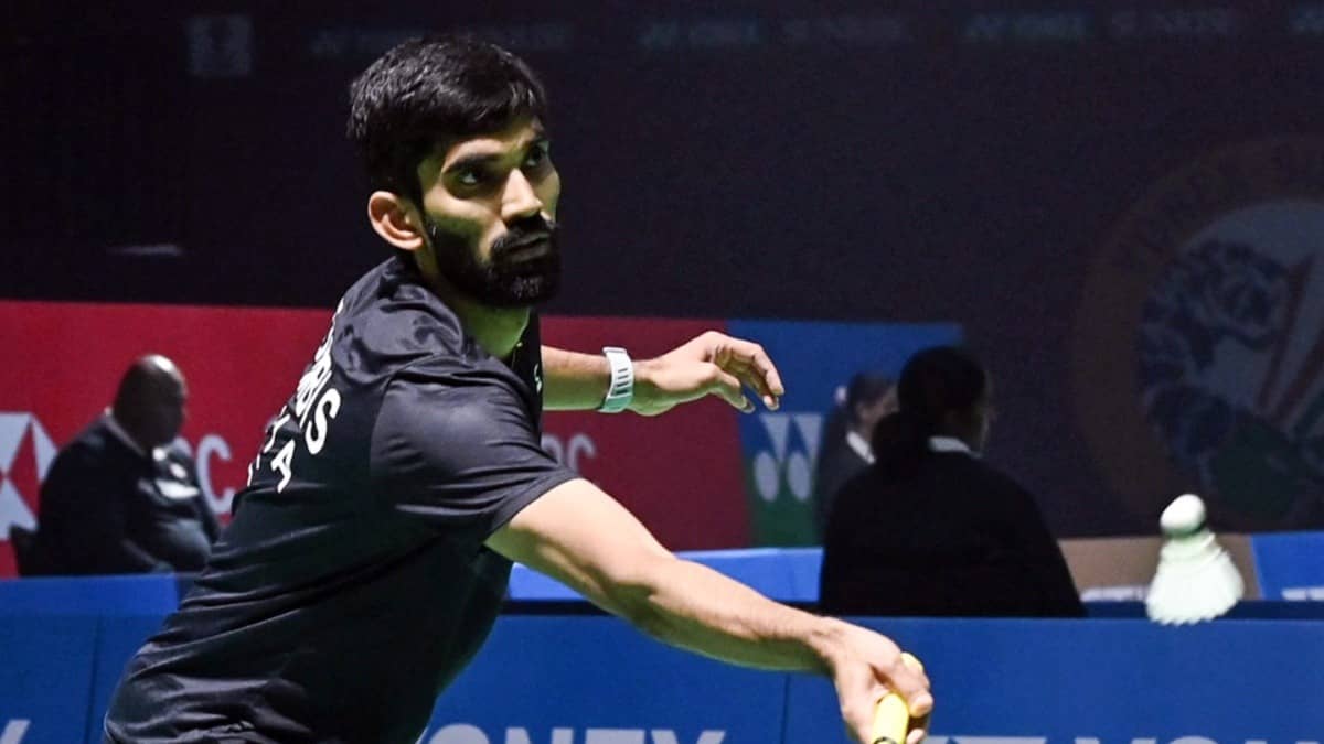 Kidambi Srikanth in action