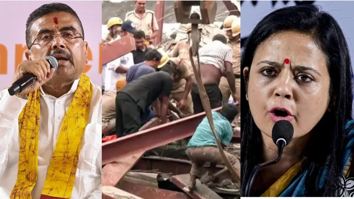 कोलकाता निर्माणाधीन गोदाम हादसे में मौत पर भड़कीं महुआ मोइत्रा, कहा- इसमें जिस बॉबी हकीम के हस्ताक्षर हैं आप उसे अपनी पार्टी में... Kolkata Godown Collapse Mahua Moitra cm suvendu