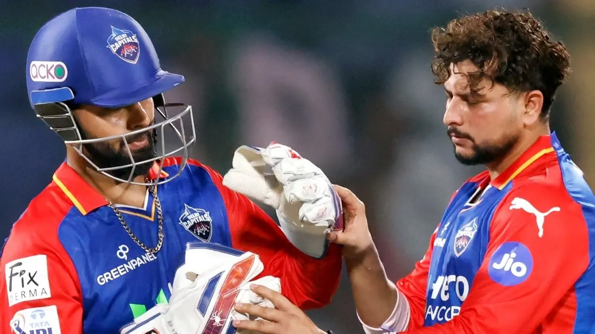 High Profile IPL Deal Sees Rishabh Pant Traded To Delhi Capitals, Kuldeep Yadav Joins Lucknow Super Giants Kuldeep Yadav shares a light moment with Rishabh Pant