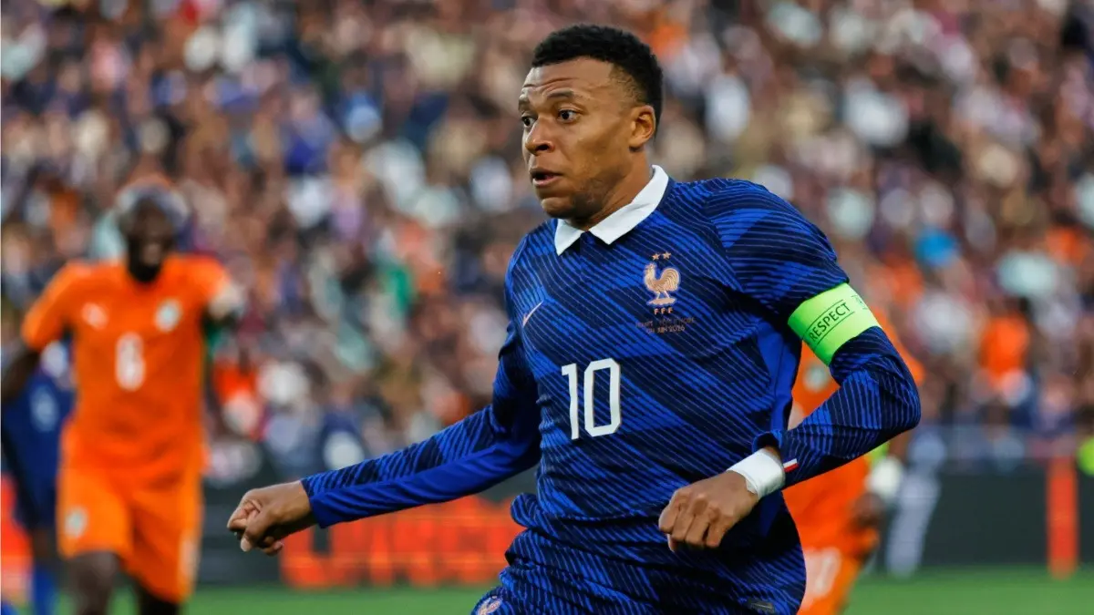 Argentina Set To Reclaim No. 1 Spot In FIFA Rankings After Spain And France Slip In Friendlies Kylian Mbappe in action against Ivory Coast