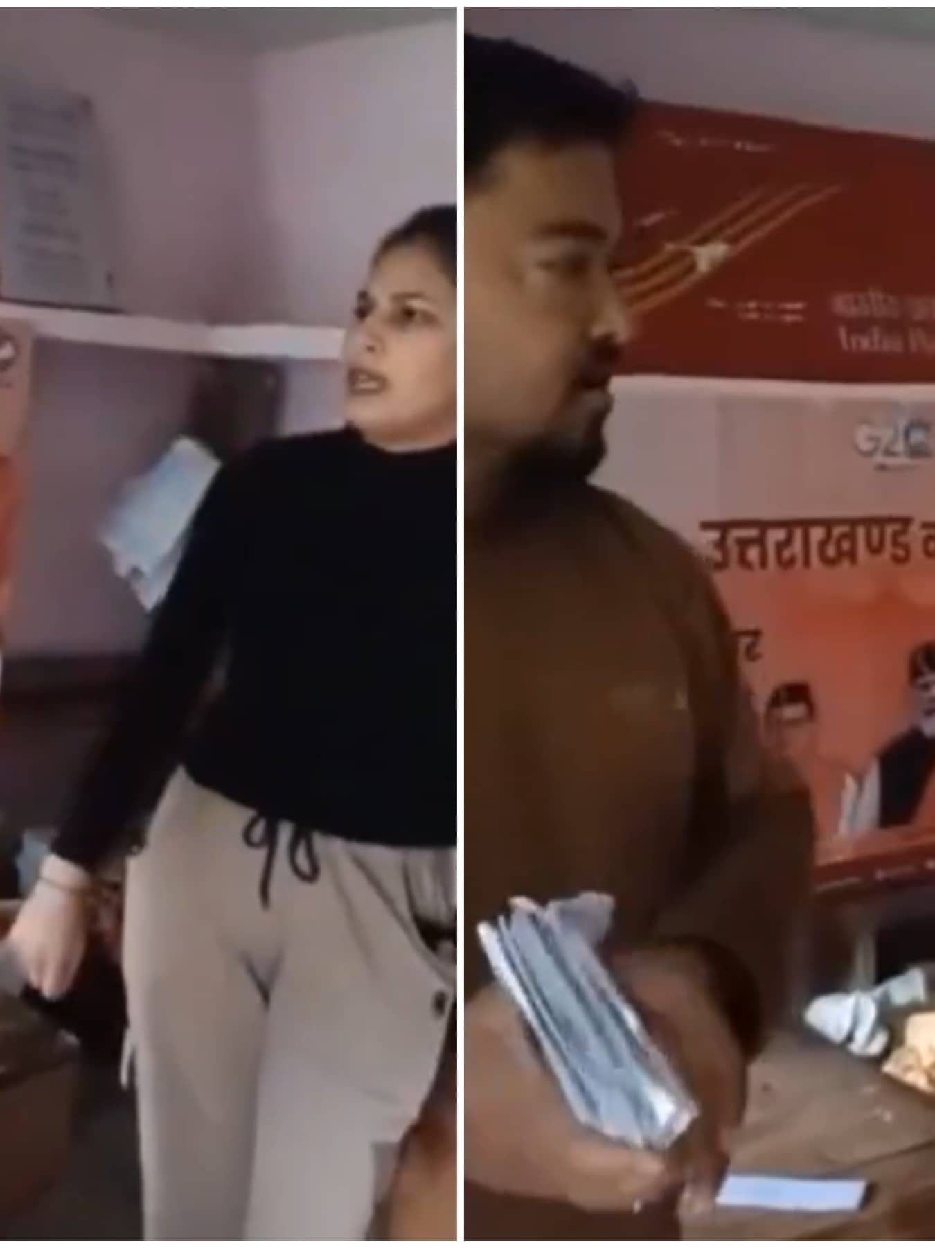 'Ladki Hu Mai, Fasa Dungi...': Female Post-Office Employee's Shocking Threat To Uttarakhand Villager Caught On Camera