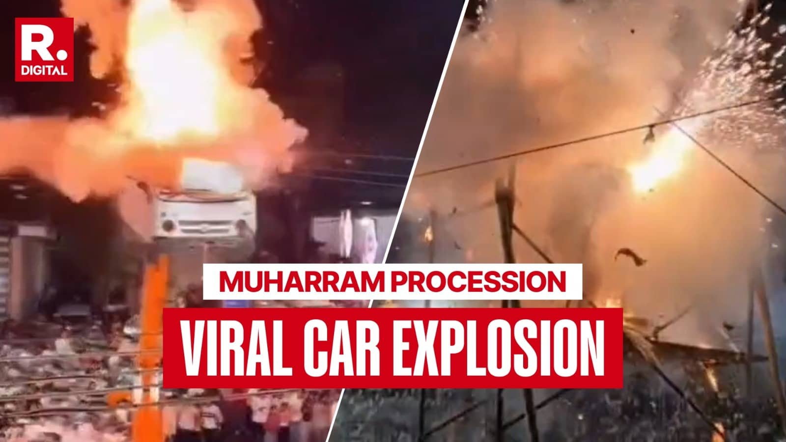 ‘Le Phir Aa Gaye’: Car Hung 40 Ft In Air, Blown Up During Muharram Procession In Ujjain; Viral Video Triggers Row