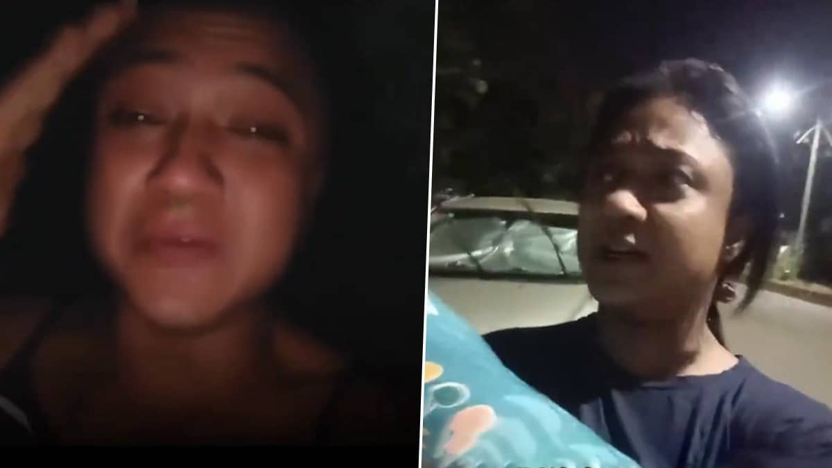 ‘Let Me Sleep Here’: Navi Mumbai Woman’s Pillow Protest Against Power Outages Goes Viral After Week of Sleepless Nights
