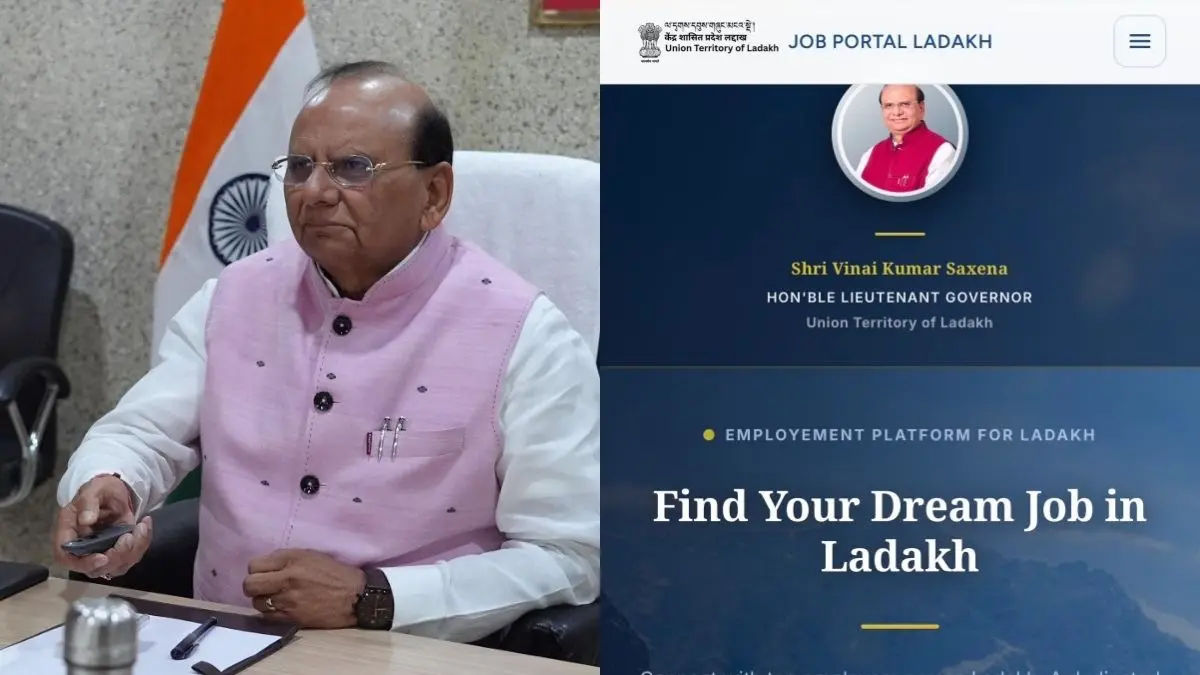 LG Saxena Launches Integrated Job Portal, Promising Transparent Recruitment and Equal Opportunities for Ladakh’s Workforce LG Saxena Launches Integrated Job Portal, Promising Transparent Recruitment and Equal Opportunities for Ladakh’s Workforce