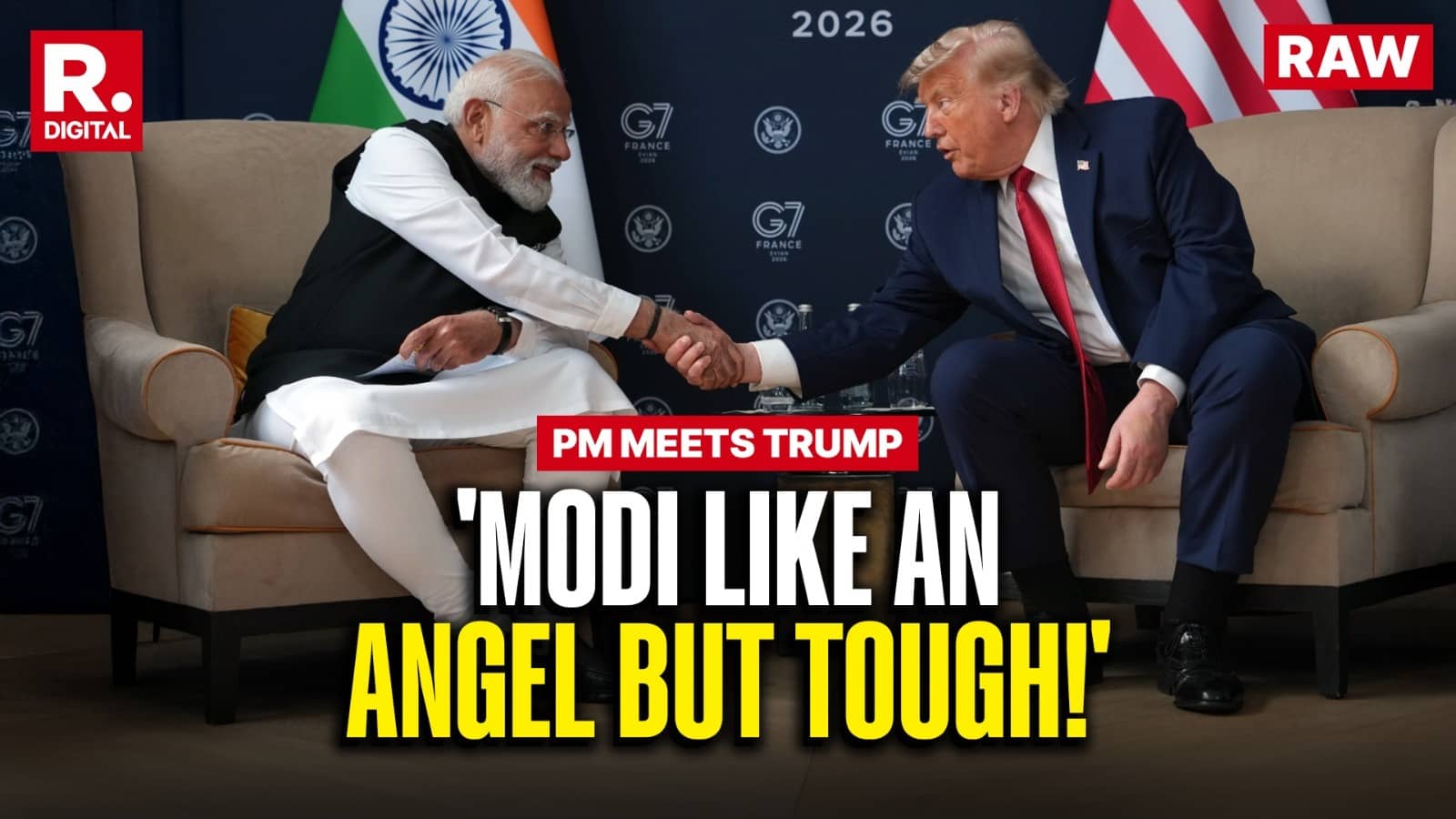 LIVE: 'He's Like An Angel, The Most Beautiful Man; But Very Tough Negotiator': Trump Heaps Praise On PM Modi During Bilateral Meet