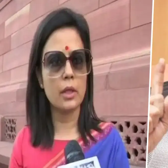 Mahua Moitra & Sanjay Raut