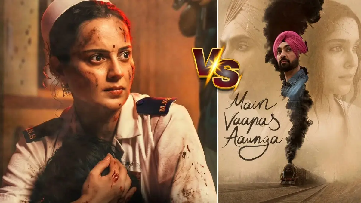 BO Prediction Day 1: दिलजीत- शरवरी की Main Vaapas Aaung का जलवा, पहले ही दिन कंगना की Bharat Bhhagya Viddhaata को दे सकती है मात Main Vaapas Aaunga Vs Bharat Bhhagya Viddhaata BO Prediction Day 1