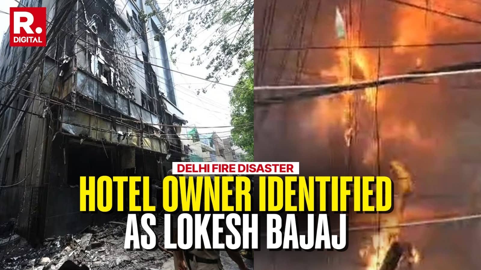 Malviya Nagar Fire: Owner Lokesh Bajaj Identified; Trio’s Multi-Hotel Network Under Scanner For Safety Violations