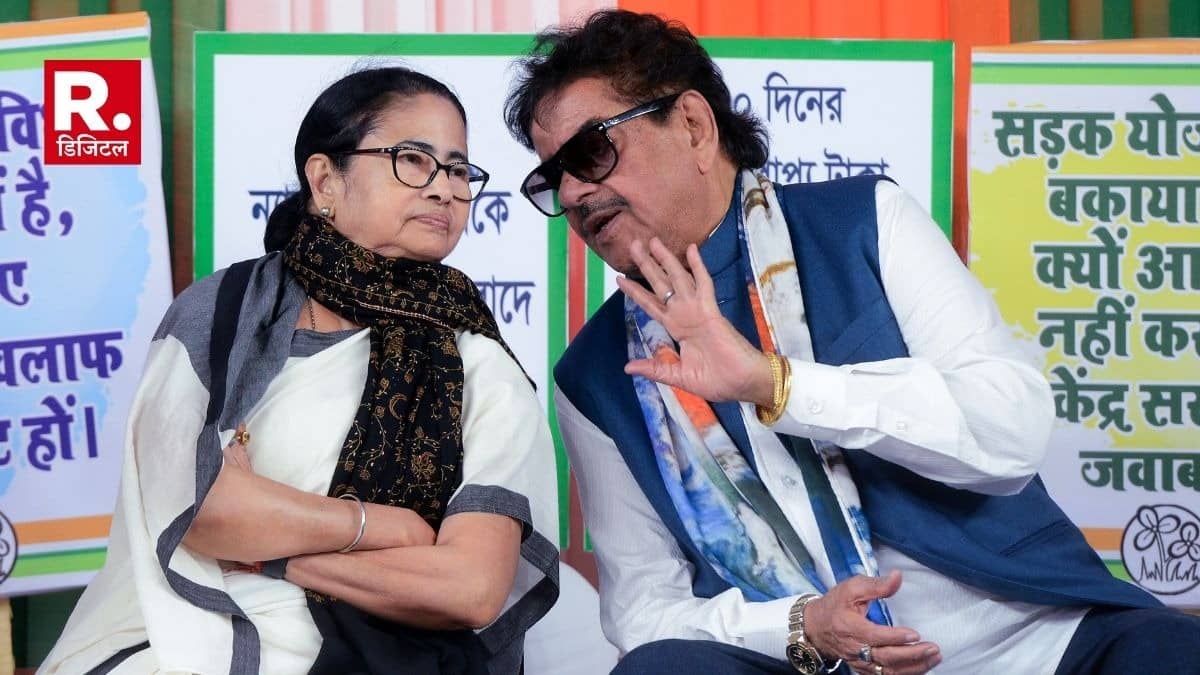 Mamata Banerjee and Shatrughan Sinha