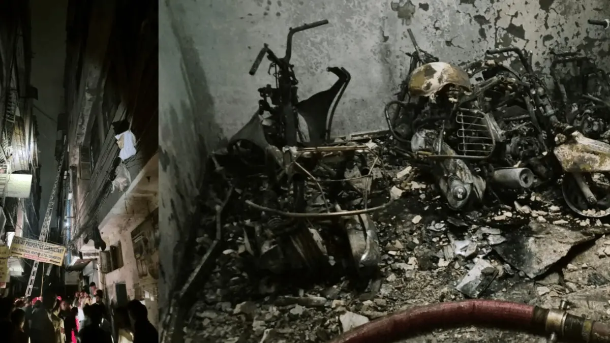Massive Fire In Delhi’s Tughlakabad Leaves 3 Dead, 8 Injured; Rescue Operations Underway Massive Fire In Delhi’s Tughlakabad Leaves 3 Dead, 8 Injured; Rescue Operations Underway